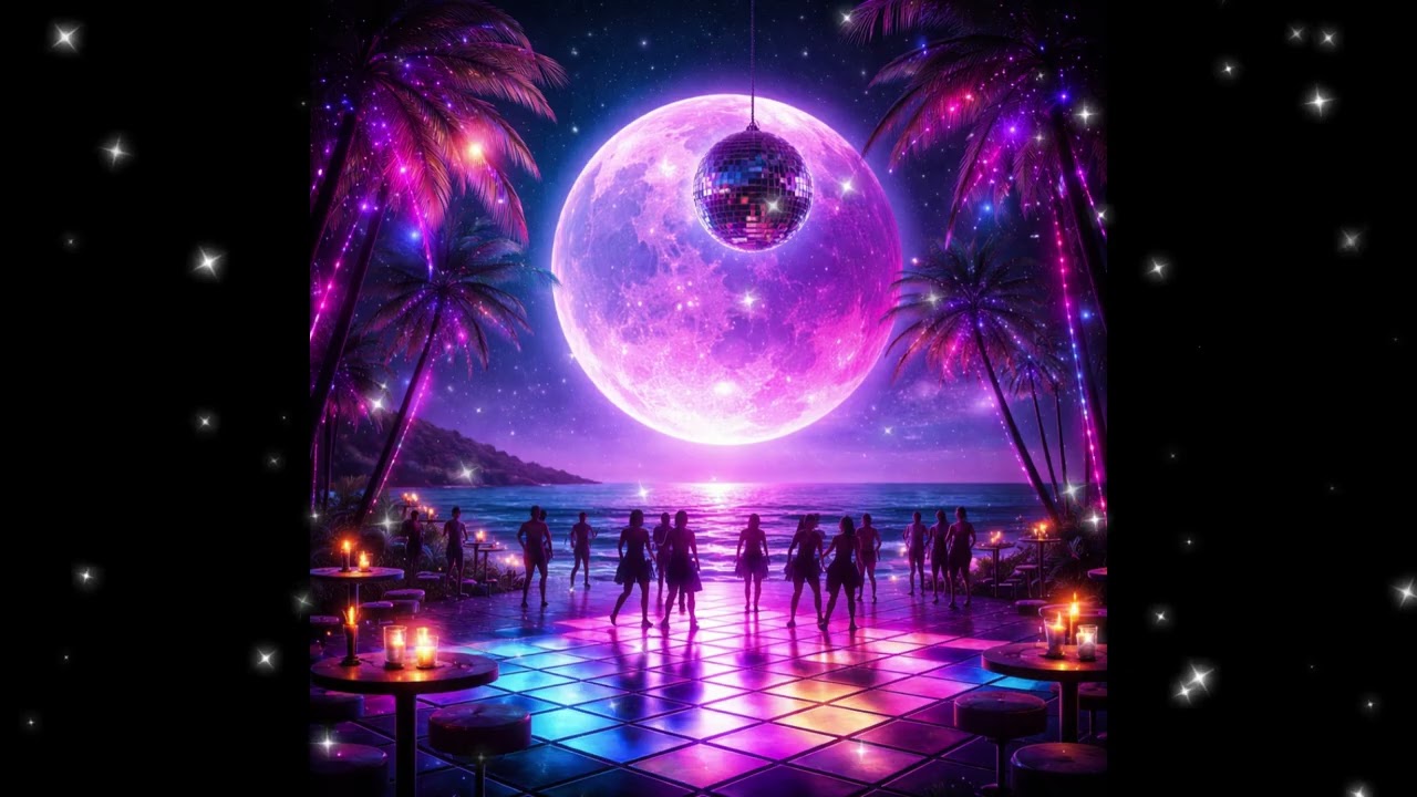 [Aoki Lofi] 月夜のディスコ Moonlit Disco #80smusic #80s #aokilofi #aokiemi #disco #edm