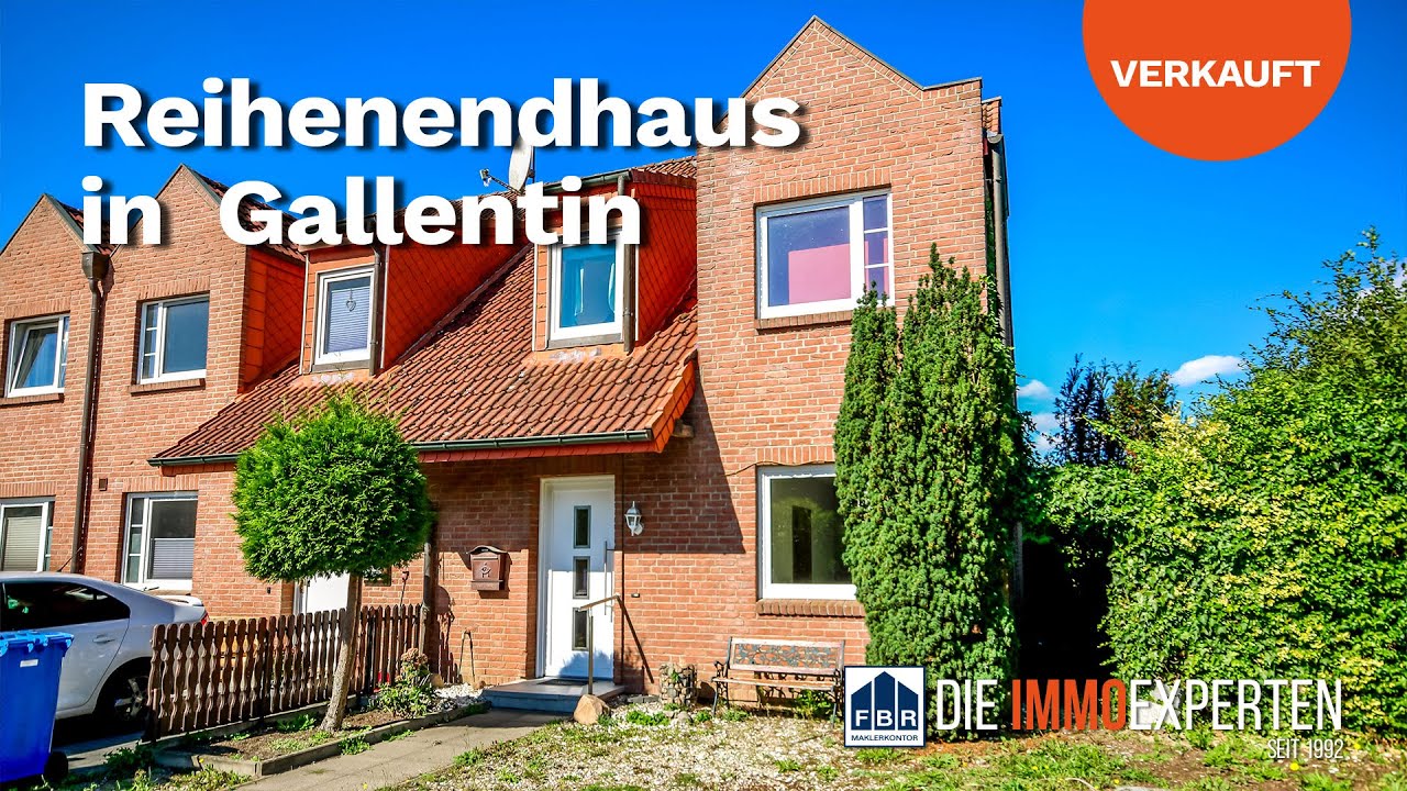Verkauft / Referenz: Gallentin / Bad Kleinen | Modernes Reihenendhaus nahe dem Schweriner See