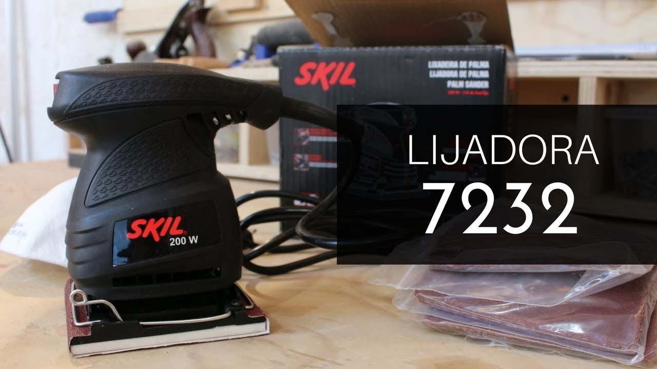 Lijadora de palma SKIL 7232 - Desempaquetado