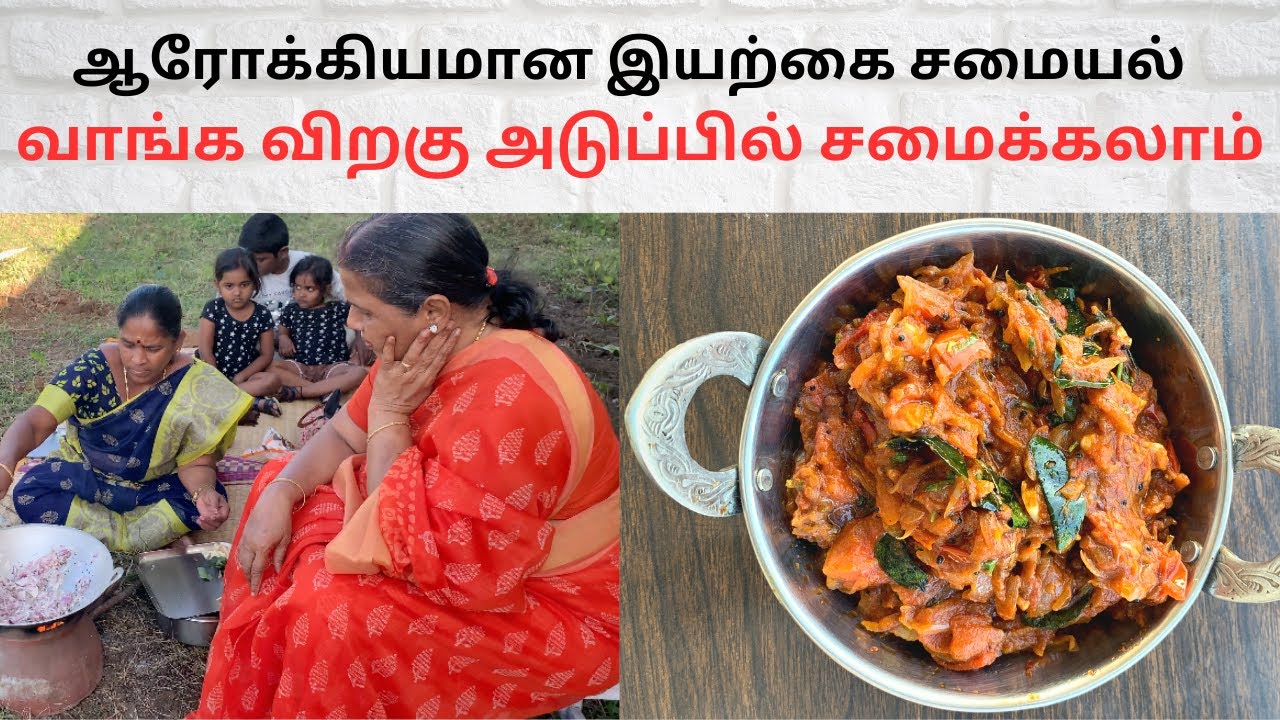 ஆரோக்கியமான இயற்கை சமையல்/வாங்க விறகு அடுப்பில் சமைக்கலாம்/ Cooking Vlog- Revathy Shanmugam