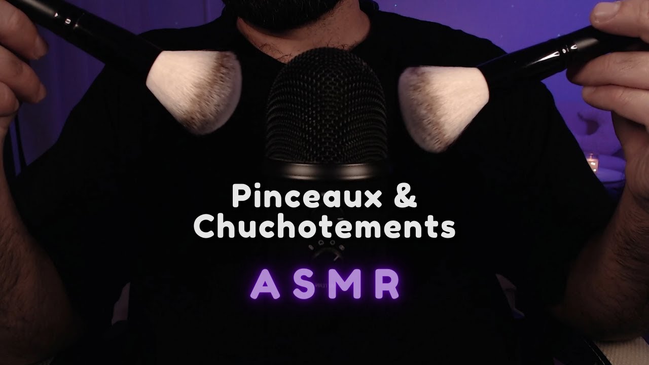 ASMR FR : Pinceaux & Chuchotements 🌙💤
