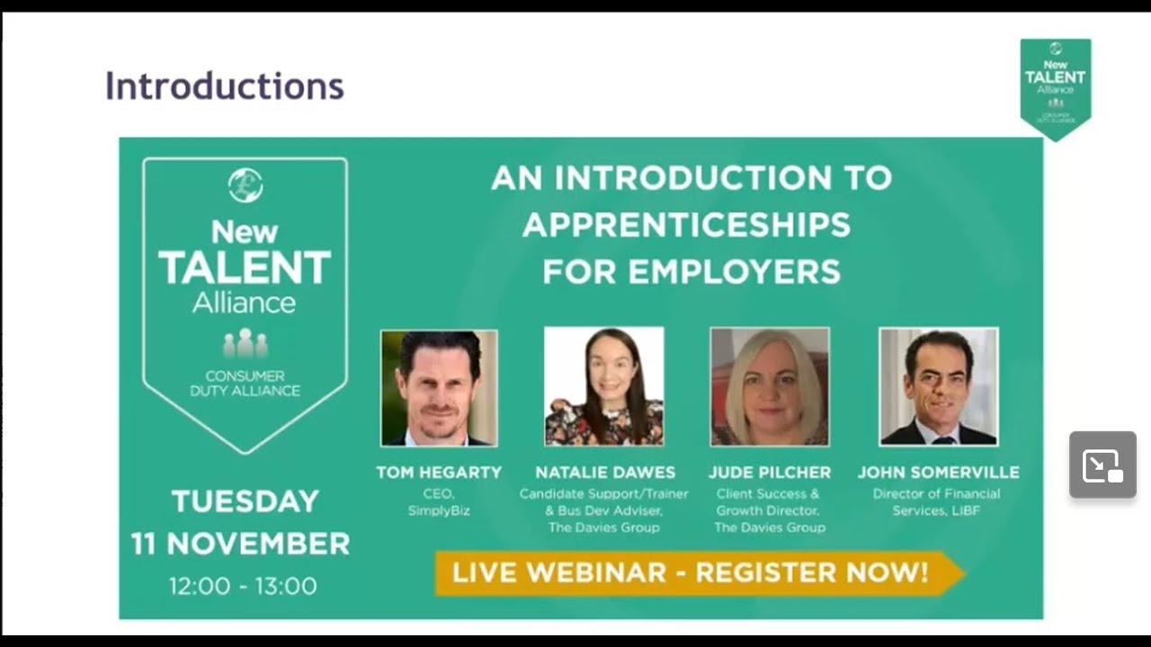 An Introduction to Apprenticeships for Employers