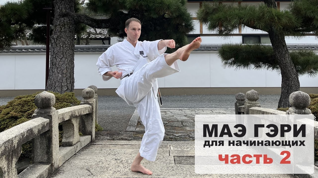 Маэ гэри для новичков (часть 2). Как самостоятельно отрабатывать фронт кик. Лаборатория каратэ #02