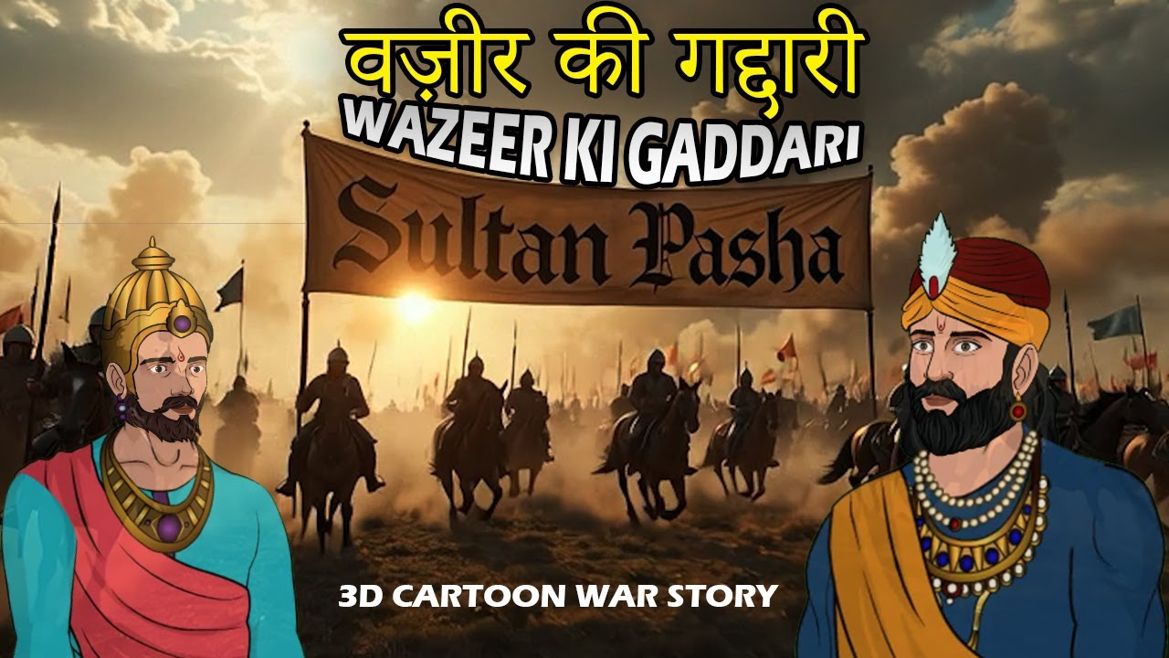 वज़ीर की गद्दारी  |  Sultan Pasha Ka Intiqam| HINDI KAHANI | CARTOON STORY | HINDI STORIES
