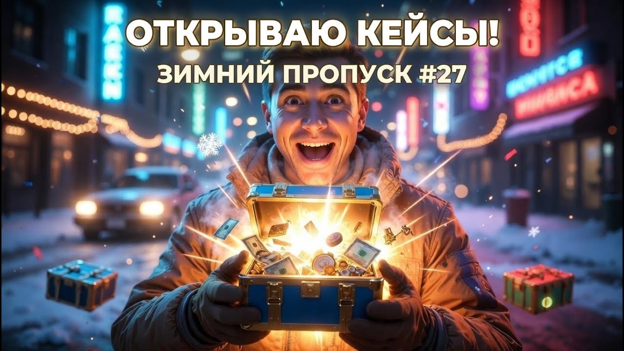 ЗИМНИЙ ПРОПУСК #27 — ВСЁ В КЕЙСЫ! ДЖЕКПОТ ИЛИ ПРОВАЛ? | Majestic RP