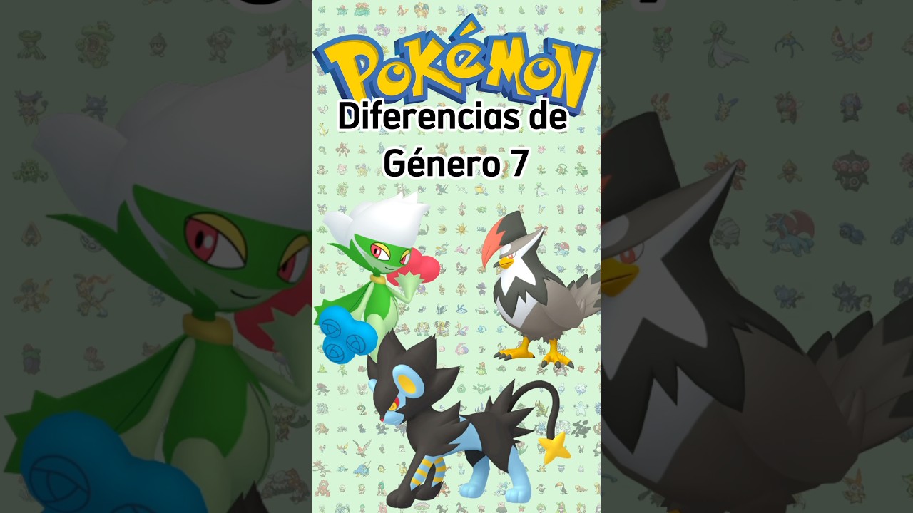 Diferencias de Genero Pokémon  Parte 7 