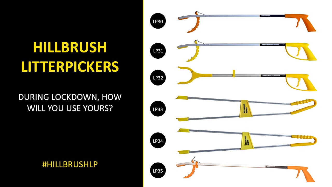Hillbrush Litterpickers - alternative uses during lockdown