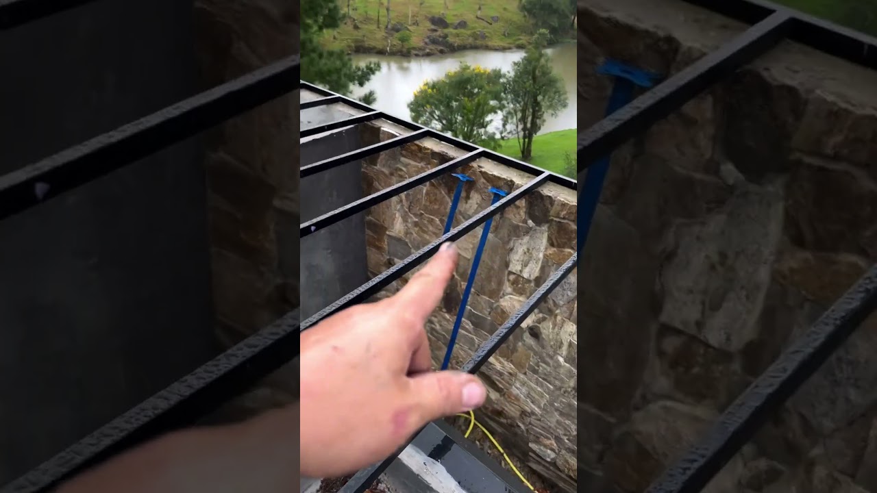 Estrutura met&aacute;lica com Vetroresina 4,25 x 7,25