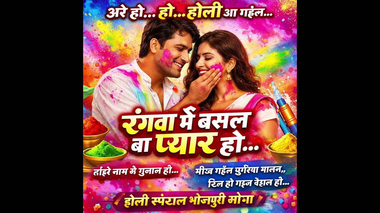 सबसे पहिले तोरे रंग लगएब तैबे होली मनएब | Romantic Maithili Holi Song 2026