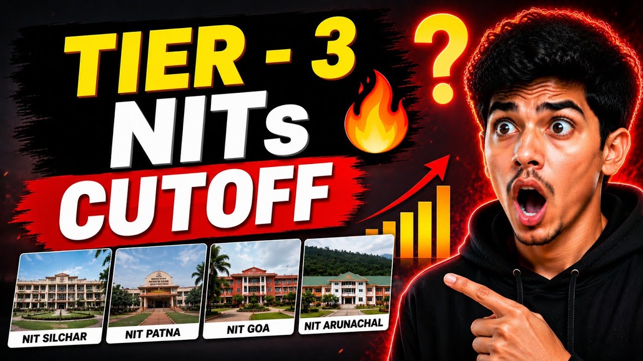 Tier 3 NITs Cutoff 2026 🔥 Expected Marks & Rank | Safe Score Revealed