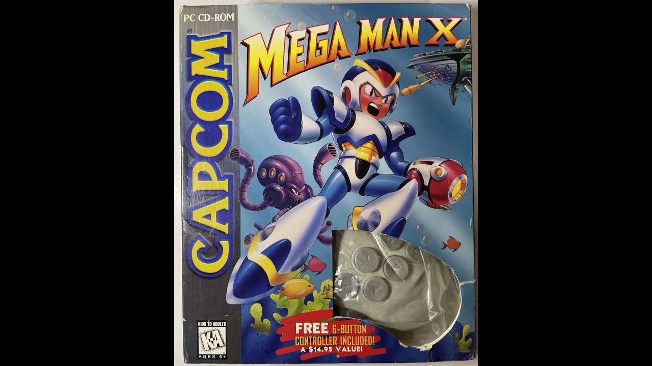 Opening To Mega Man X 1995 PC CD-Rom