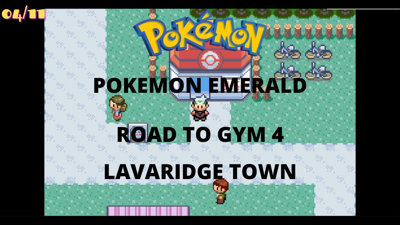 Pokemon Emerald Road to Gym 4 Lavaridge Town (Fast Mode)
