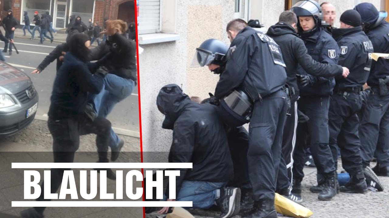 Hertha BSC Berlin - Eintracht Frankfurt / Hooligan-Massenschl&auml;gerei