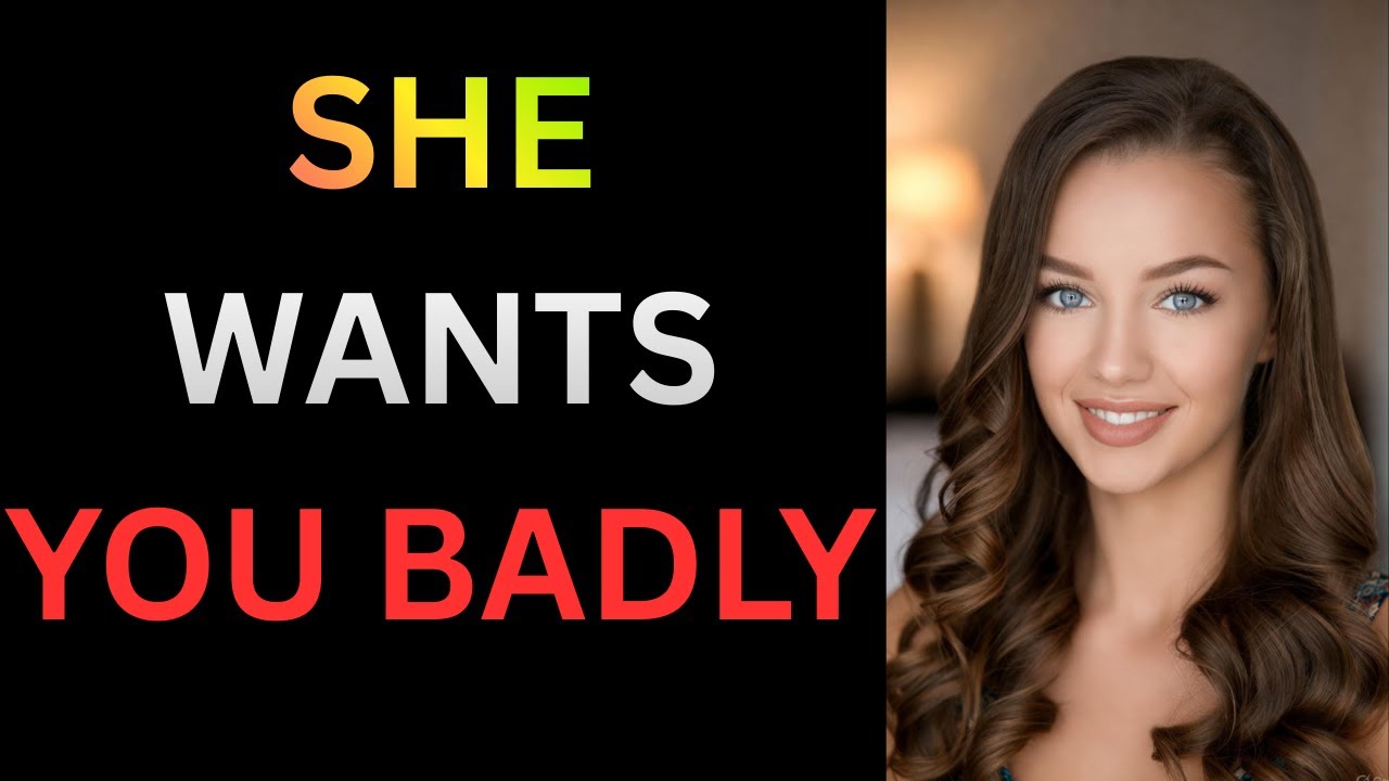 This Means She WANTS You BADLY But Is Fighting Her Feelings (Hidden Signs + Female Psychology)