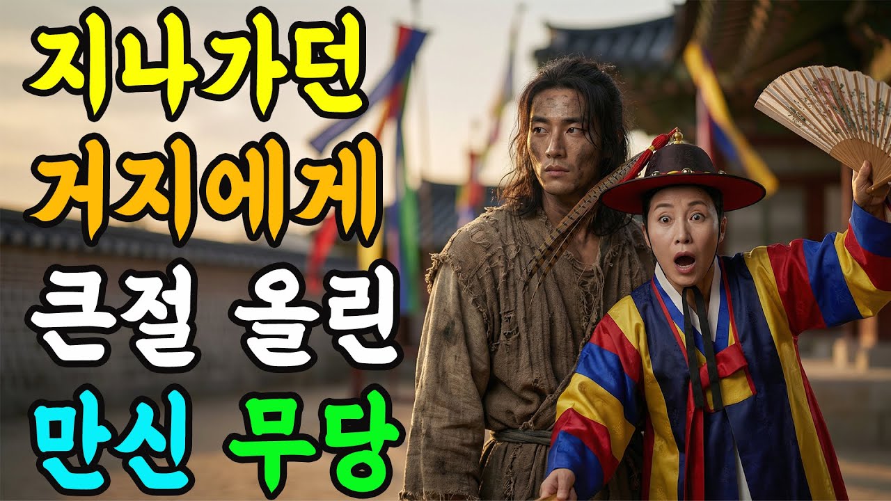 지나가던 거지에게 큰절 올린 만신 무당 | 야담 전설 민담 설화 옛날 이야기