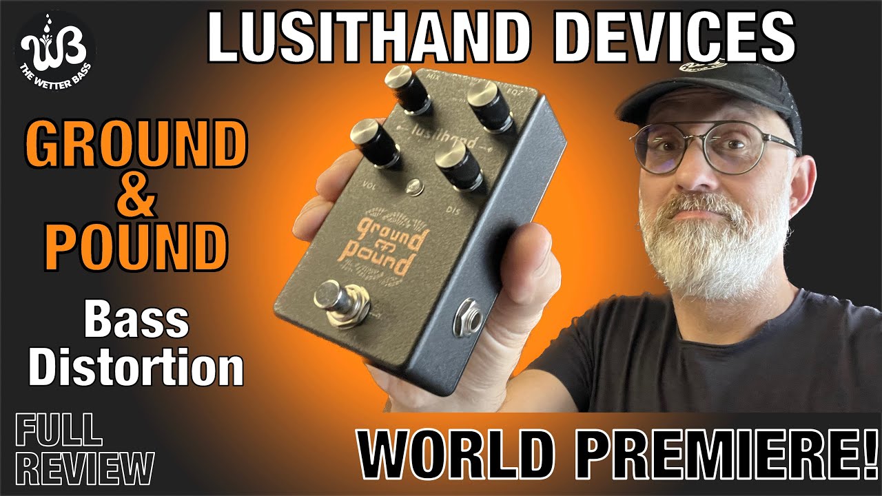 Justin Chancellor’s (From Tool) sound in a stomp box: the Ground & Pound by Lusithand Devices