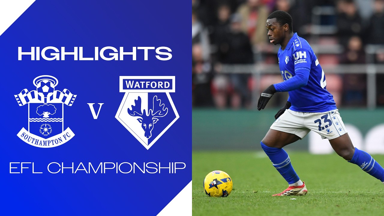 Southampton 1-0 Watford | Short Highlights