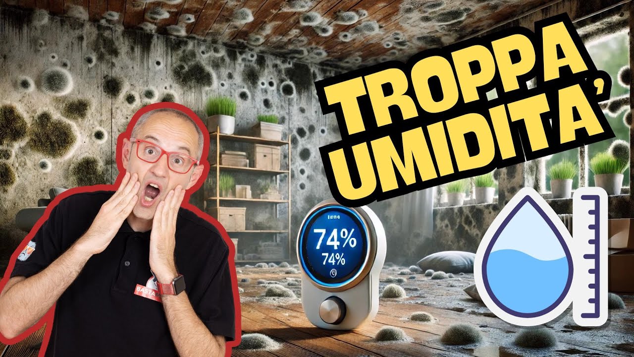 Come misurare il tasso di umidit&agrave; se hai muffa in casa?