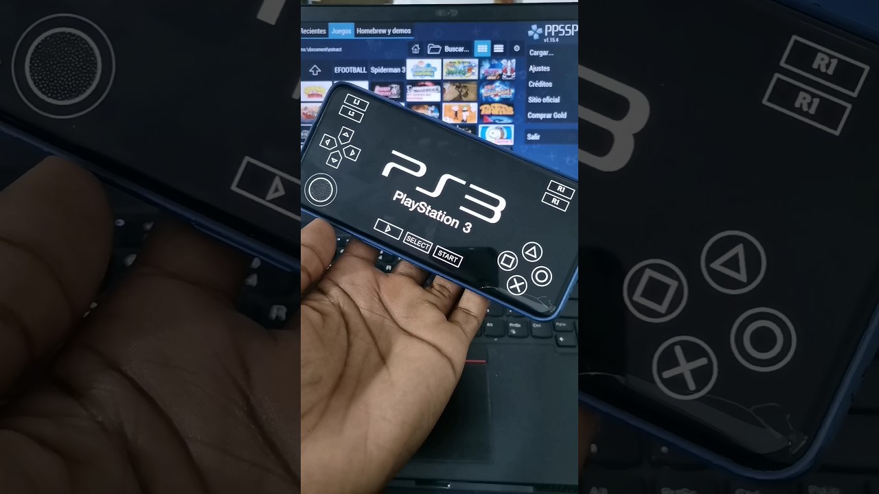 Play Real PS3 Games On Android - PS3 Emulator #ps3 #emulator #playstation #smartphone #fyp
