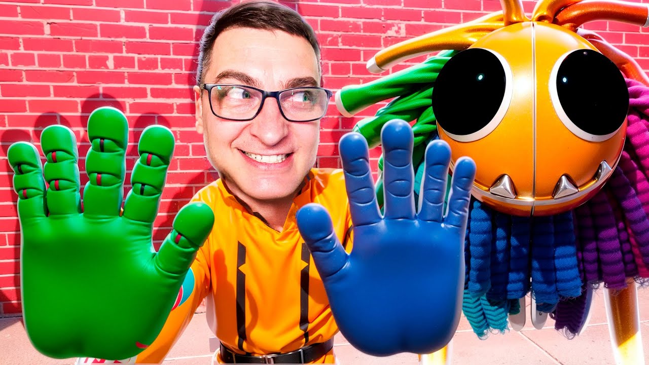 ВЫЖИВАНИЕ ОТ ЯРНАБИ С ПОМОЩЬЮ ПЕРЧАТОК POPPY PLAYTIME В ЛАБИРИНТЕ Garry's Mod Sandbox
