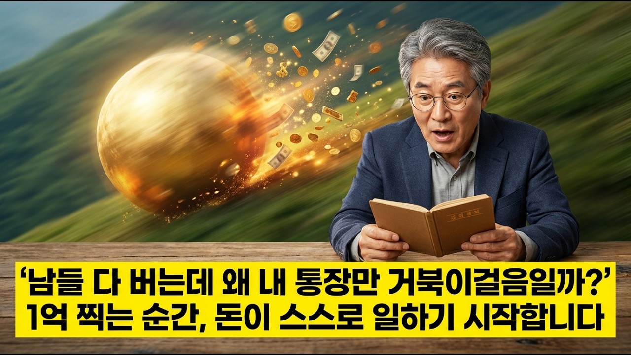 왜 1억이 '부의 임계점'일까? 당신의 자산이 거북이걸음인 진짜 이유