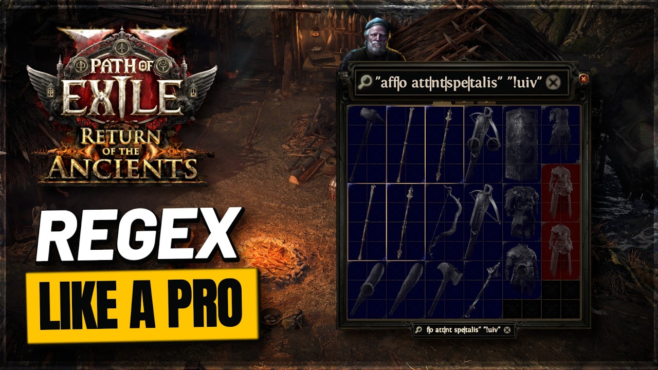 PoE 2 0.5 - Regex is OP - Here's How to Do It