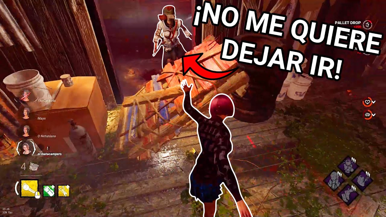 ¡Esta enfermera quiere sacarme de la partida a toda costa! | Dead by Daylight | Gameplay en español