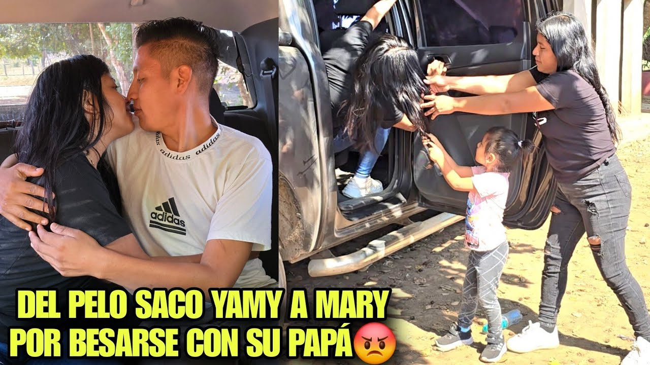 YAMY y DAYANA Bajada Hicieron A MARY Del Carro Por Andar Besando A MATEO😱