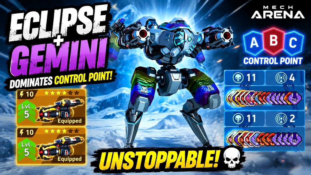 The NEW META? Eclipse Using Gemini Gameplay 🔥 MELTS Everything in Seconds! 💀 Follow For More 