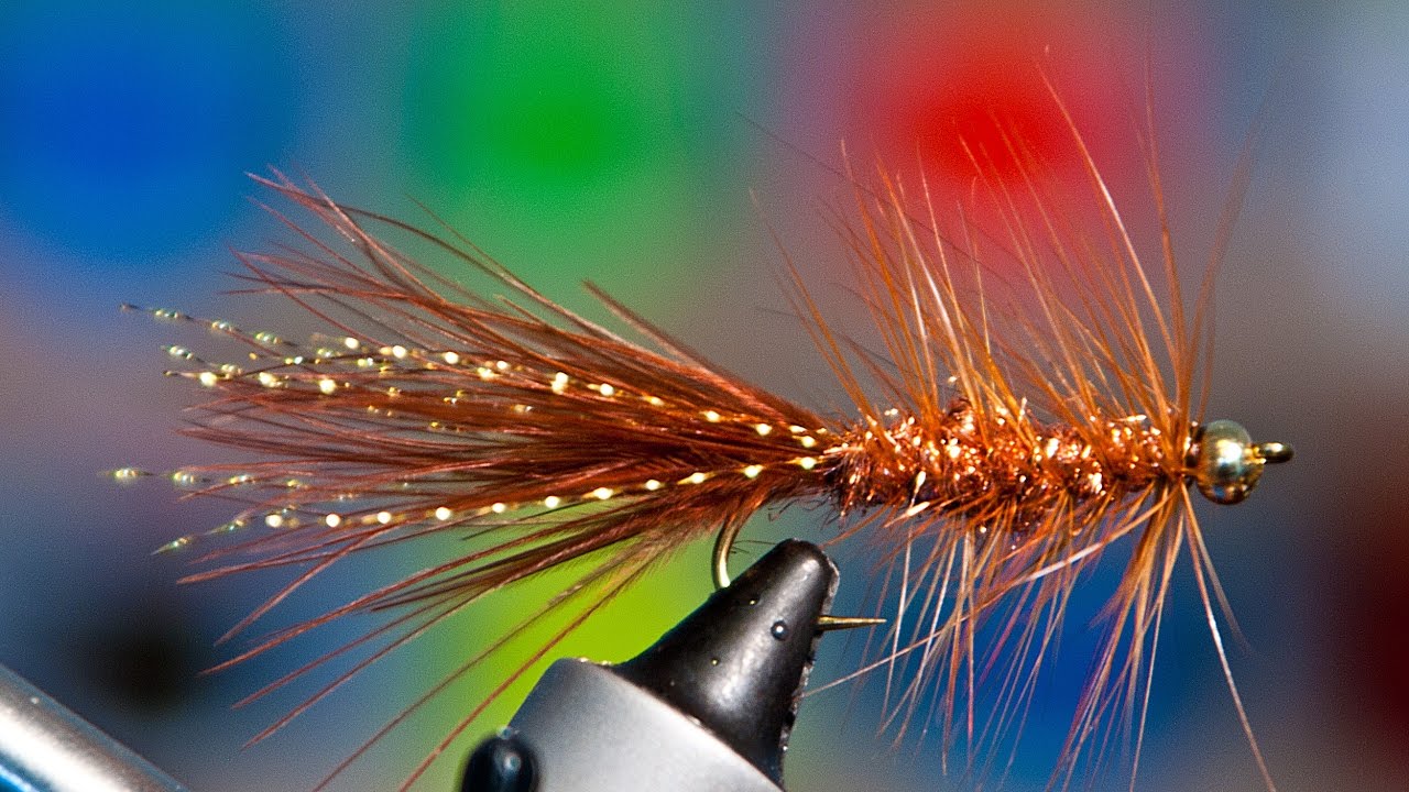 Flashy Bugger - Wooly Bugger with flashy dubbing - Underwater Footage!