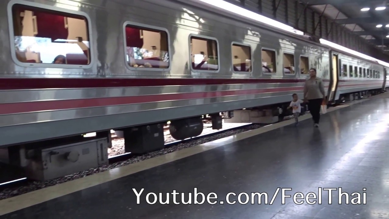 รีวิวจัดเต็มรถไฟขบวนใหม่หาดใหญ่-กรุงเทพ Express train hat yai to bangkok