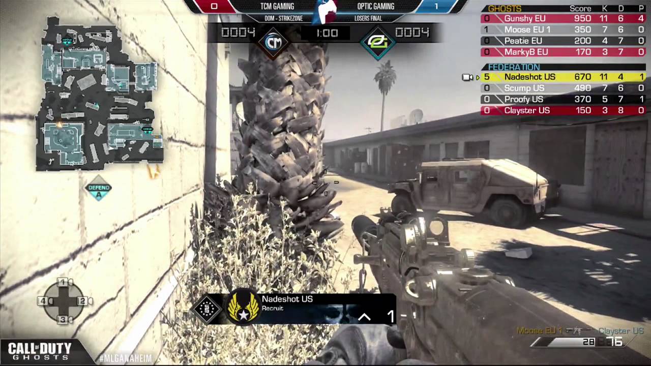 Call of Duty Ghosts   Optic Gaming vs TCM Gaming Mlg Anahiem 2014