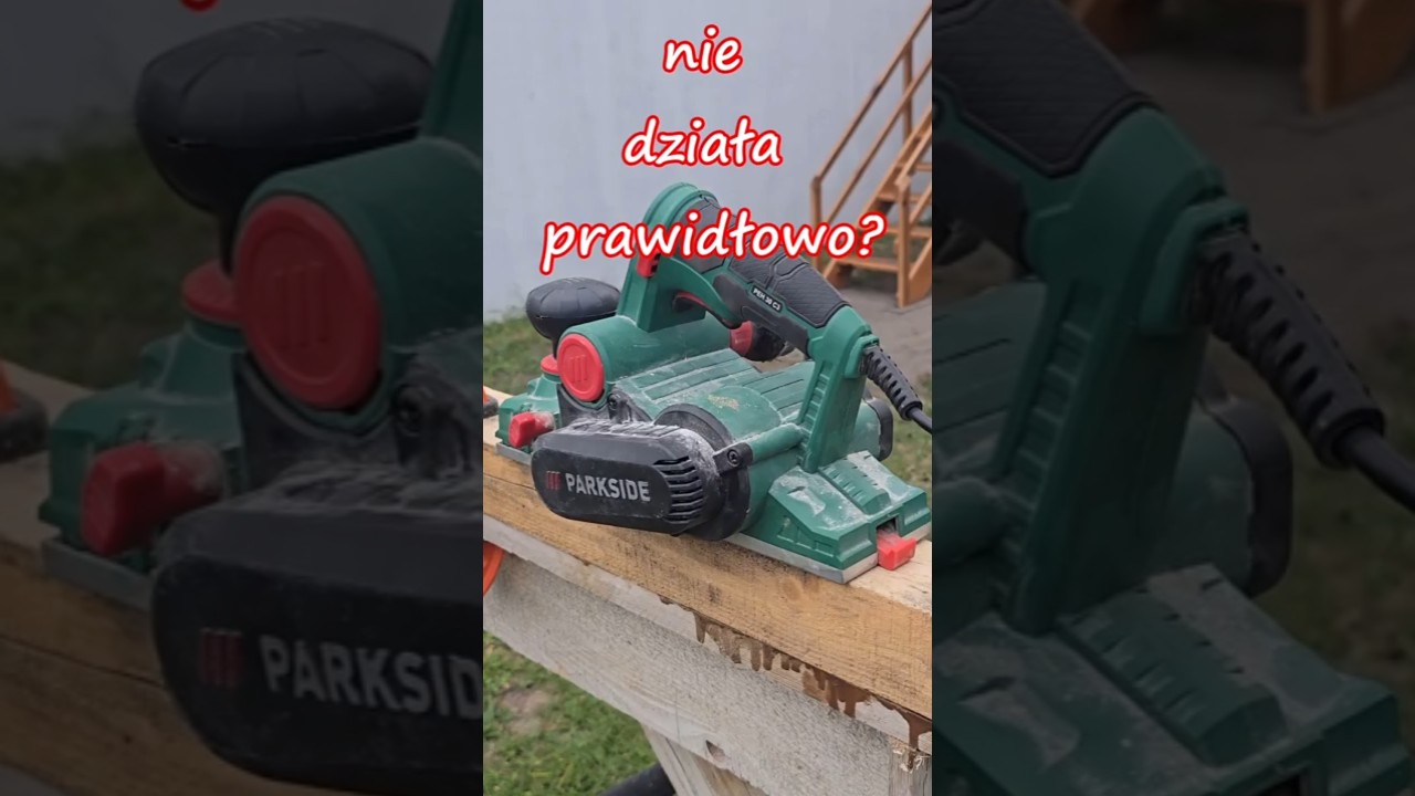 Jak ustawić ręczny strug elektryczny? Są dwie zasady! #diy #tools #wood