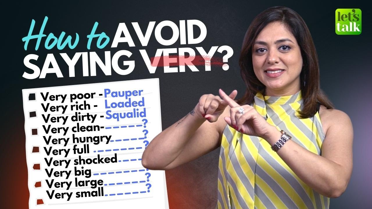 How To Avoid Using VERY? 20 English Words Native Speakers Use Frequently | Smart English Vocabulary