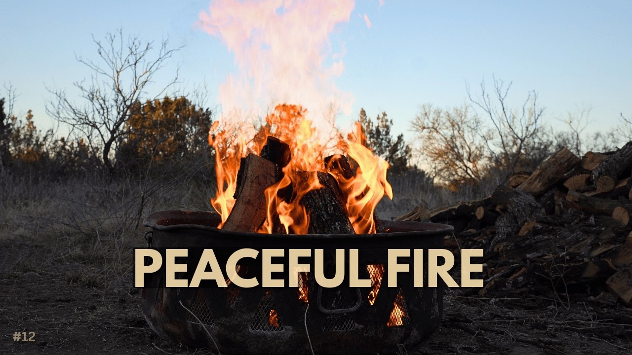 Peaceful Campfire Sounds at Dusk 🔥 Relaxing Fire Ambience | Campfires Unlimited