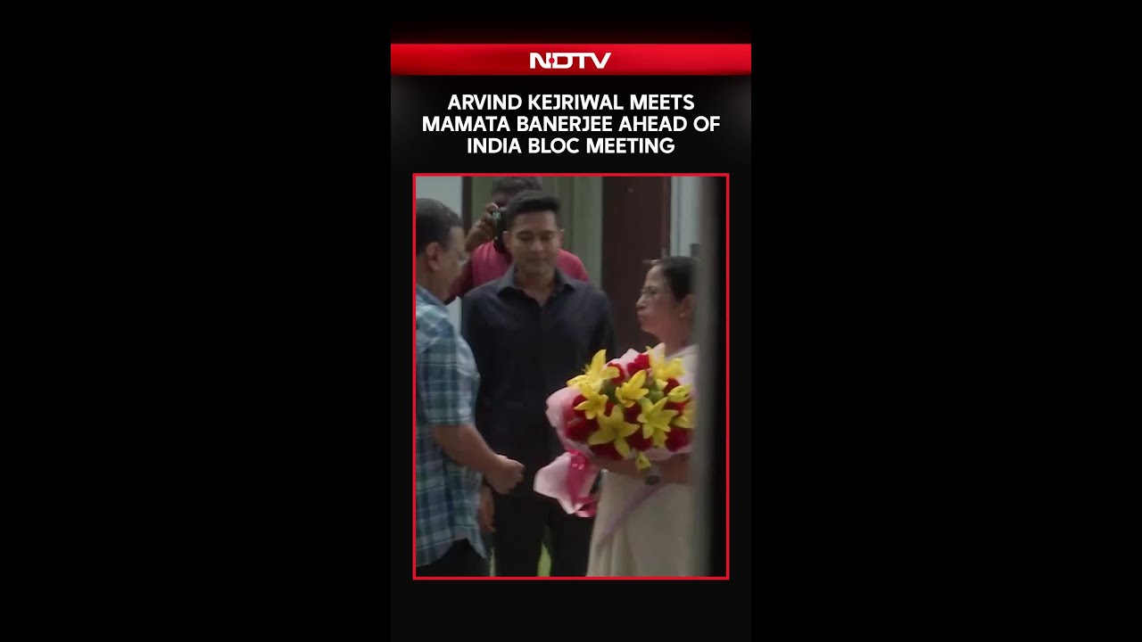 Arvind Kejriwal Meets Mamata Banerjee In Delhi Ahead Of Crucial INDIA Bloc Meeting