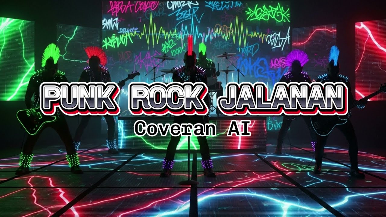 Gilang Sadewa – Punk Rock Jalanan | Cover Rock AI Terbaru 2025