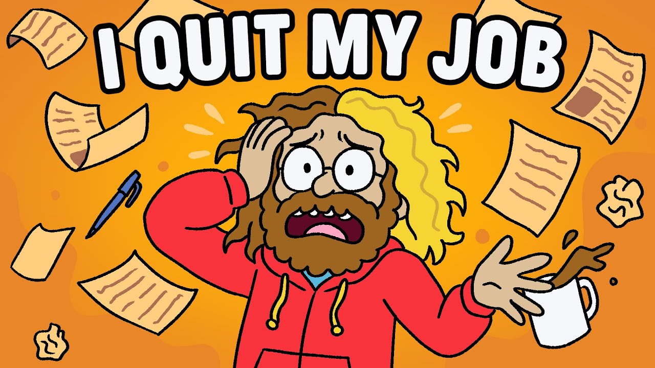 i quit my job without a plan 💀