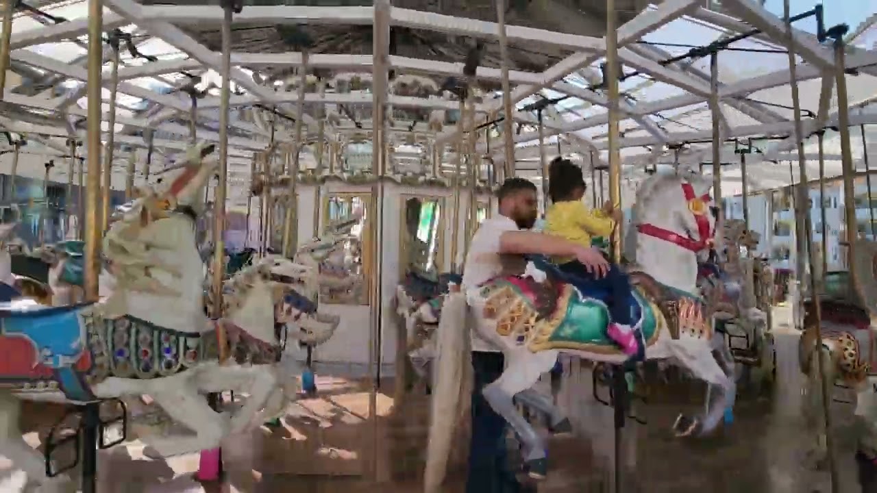 Leroy King Looff Carousel 🎠 Off Ride POV
