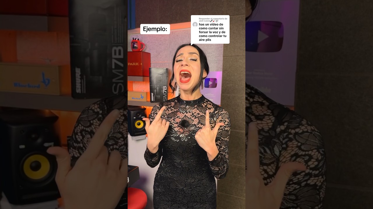 ESFUERZAS Mucho tu VOZ al CANTAR? Haz Esto✅