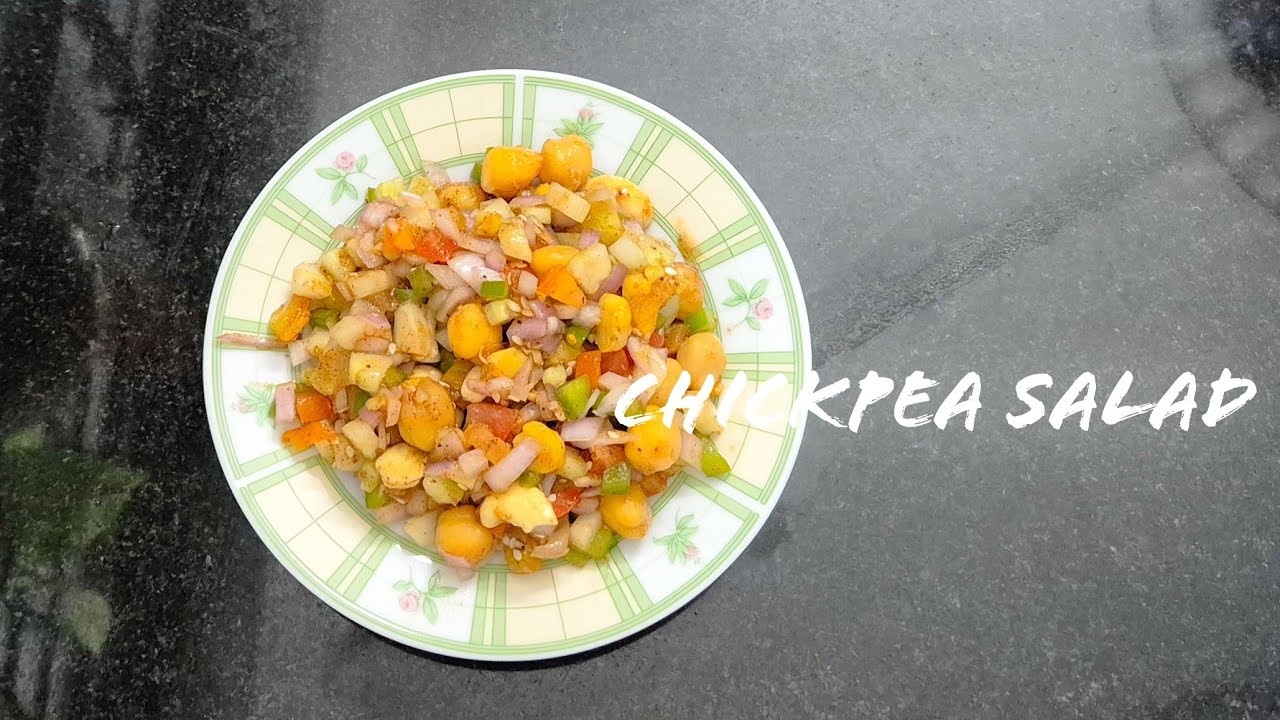 Chickpeas with tamarind dates  syrup salad recipe / The Authentic Miracle 😋 
