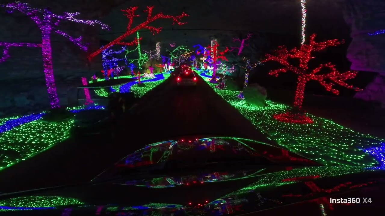 Louisville Mega Cavern Christmas Light Drive Through December 2025