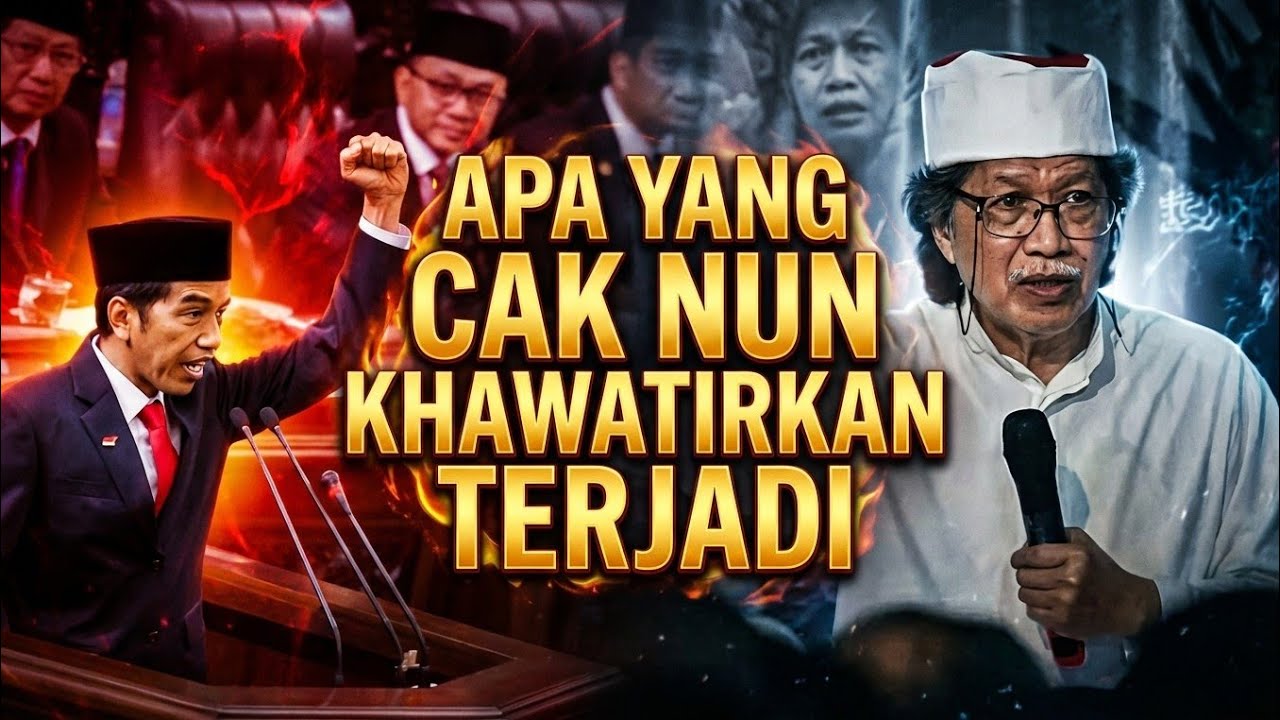 Yang Dikhawatirkan Cak Nun Awal Pemerintahan Jokowi Terbukti