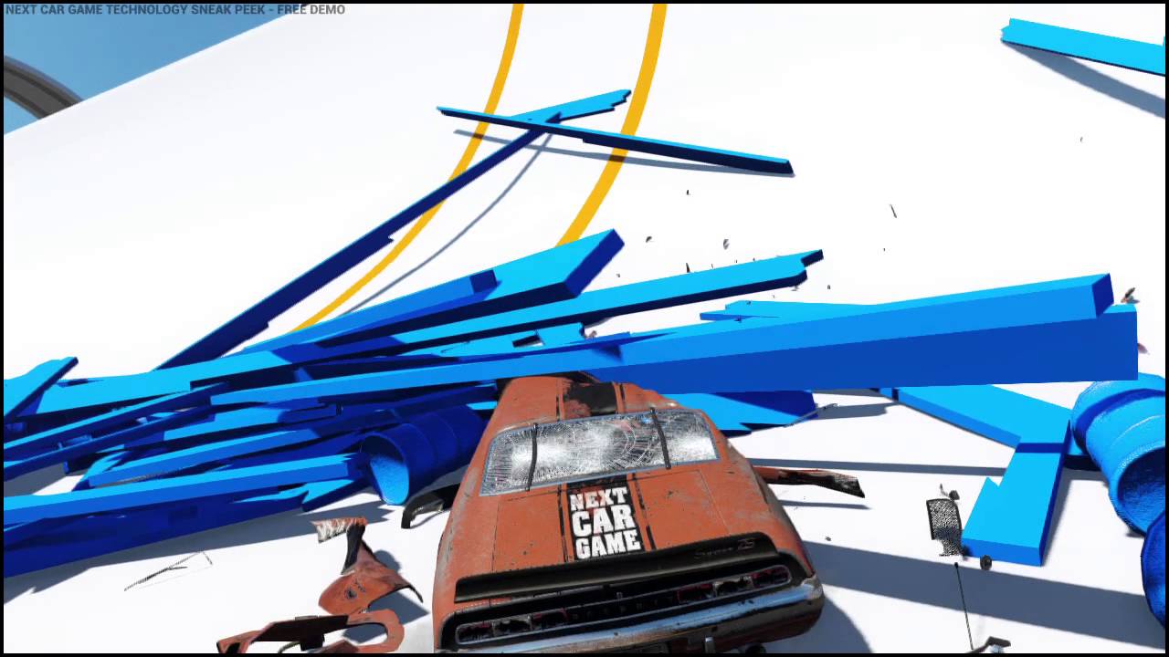 車をひたすら破壊する!!