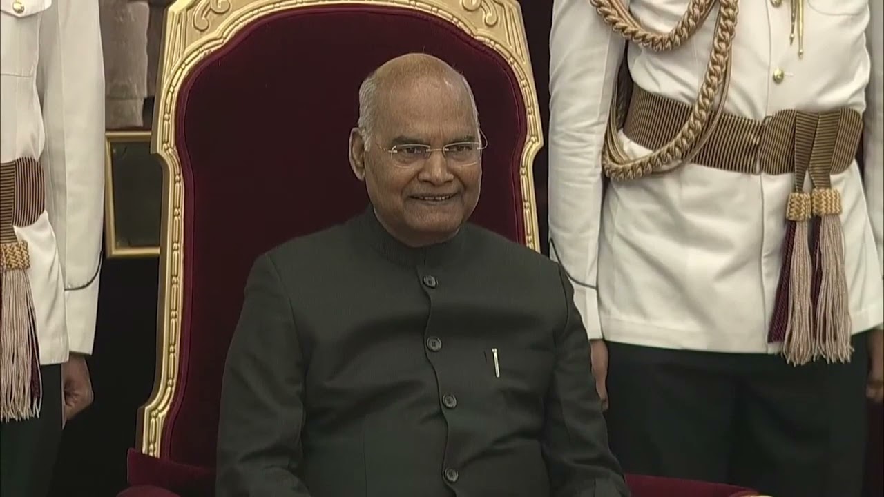 President Kovind presents Padma Shri to Smt. Rahibai Soma Popere for Agriculture