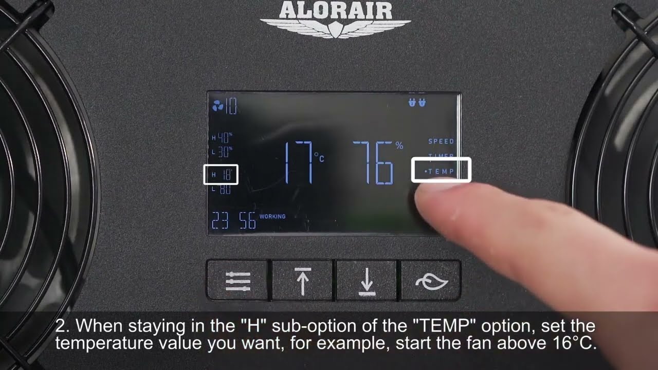 How to Set the Ventirpro S2 Crawlspace Fan - AlorAir