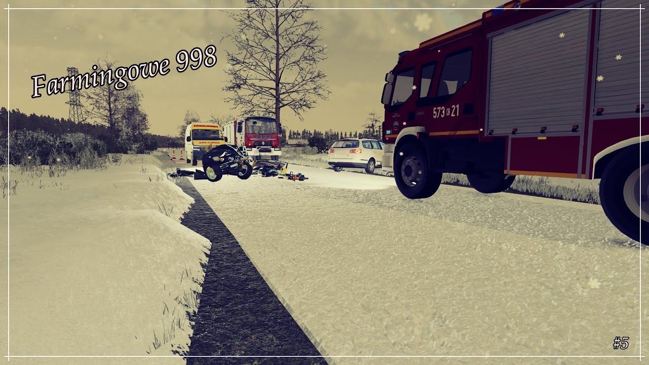 [FS22] Mamy zime to i wypadki | Świąteczny odcinek 🎄| Farmingowe 998 #5