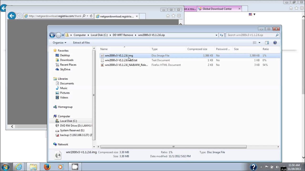 DD-WRT Firmware Removal On Netgear WNR2000V3 (Version 3) Wireless Router
