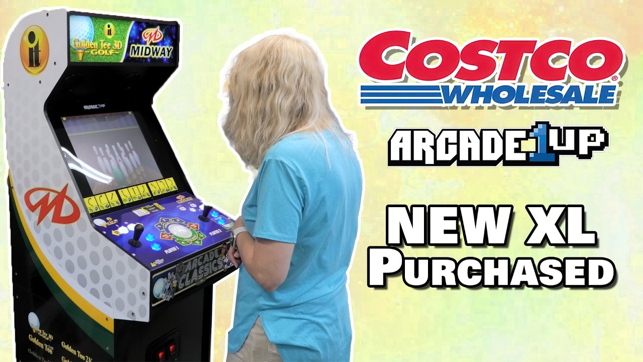 НОВИНКА от Costco: Arcade1up Golden Tee/Midway XL — ОБЯЗАТЕЛЬНО ДЛЯ геймеров