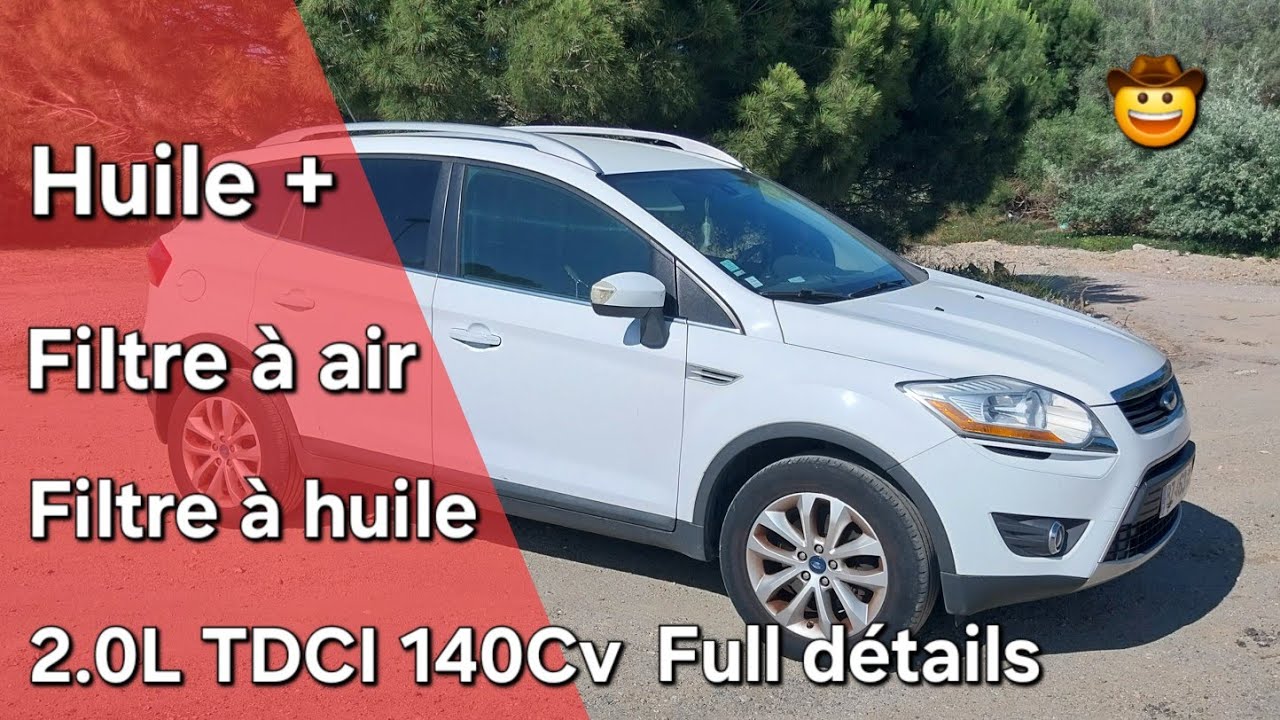Tuto 🛠 Comment vidanger un Kuga 2litres TDCI 140Cv.